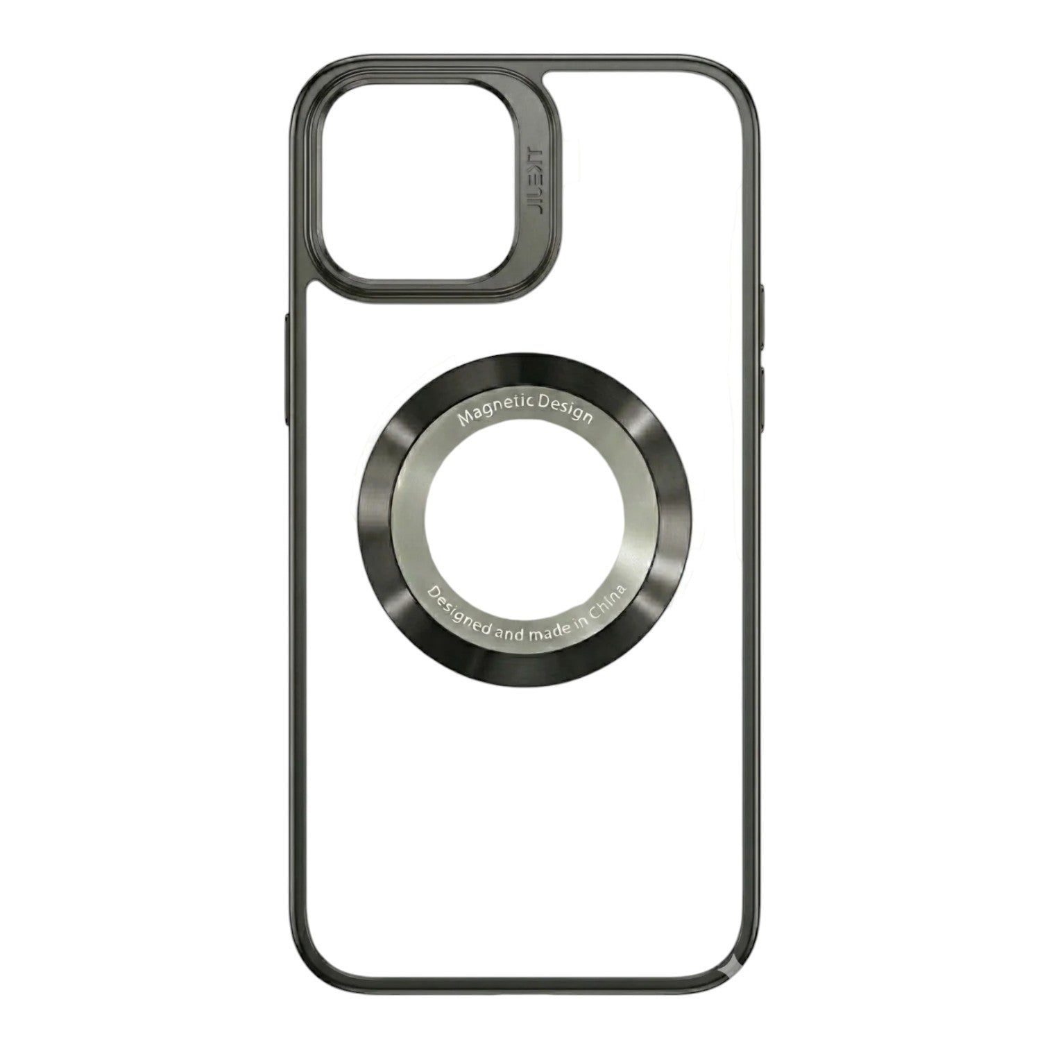 Case Transparent Negro