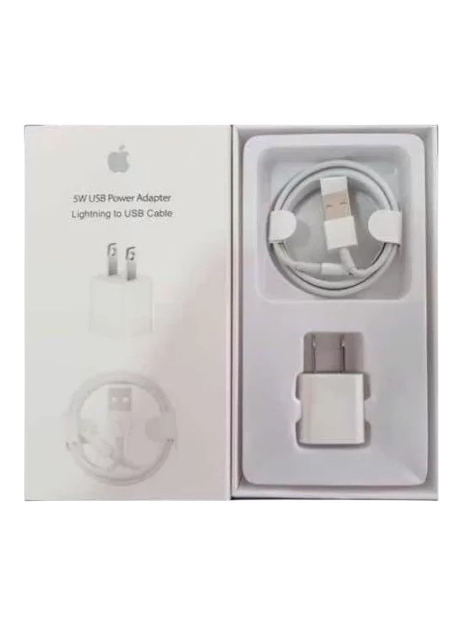 Cubo y cable de 5 vatios