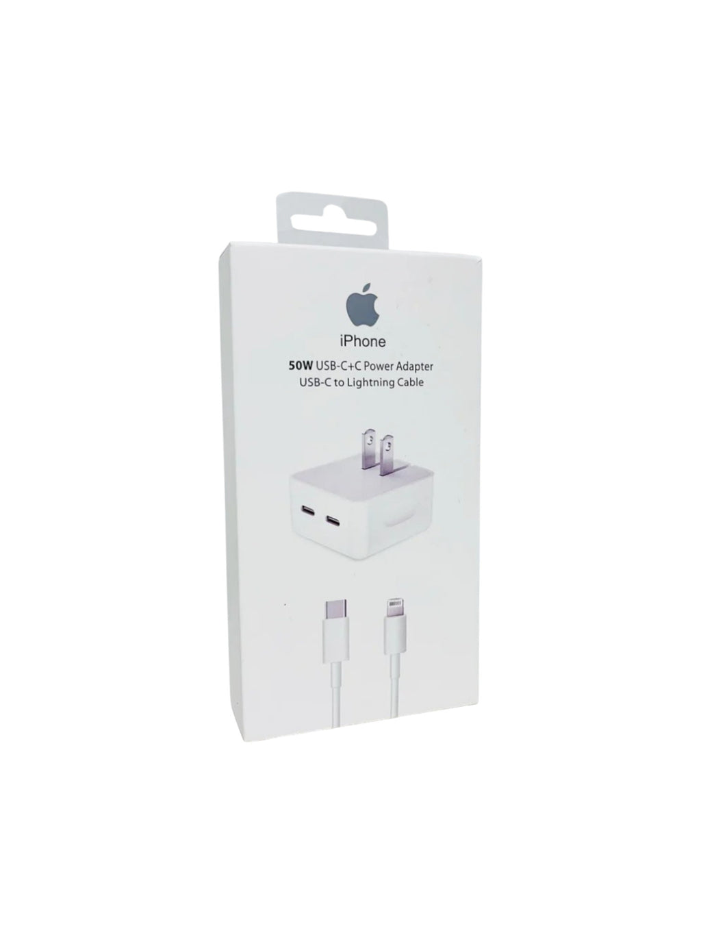 Cable y cubo de 50 vatios